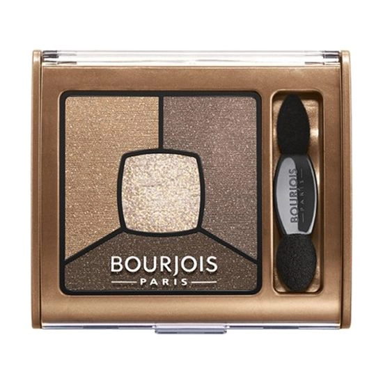 Bourjois Палетка тіней для повік Smoky Stories Palette 06 Upside Brown, 3.2 г - фото N1