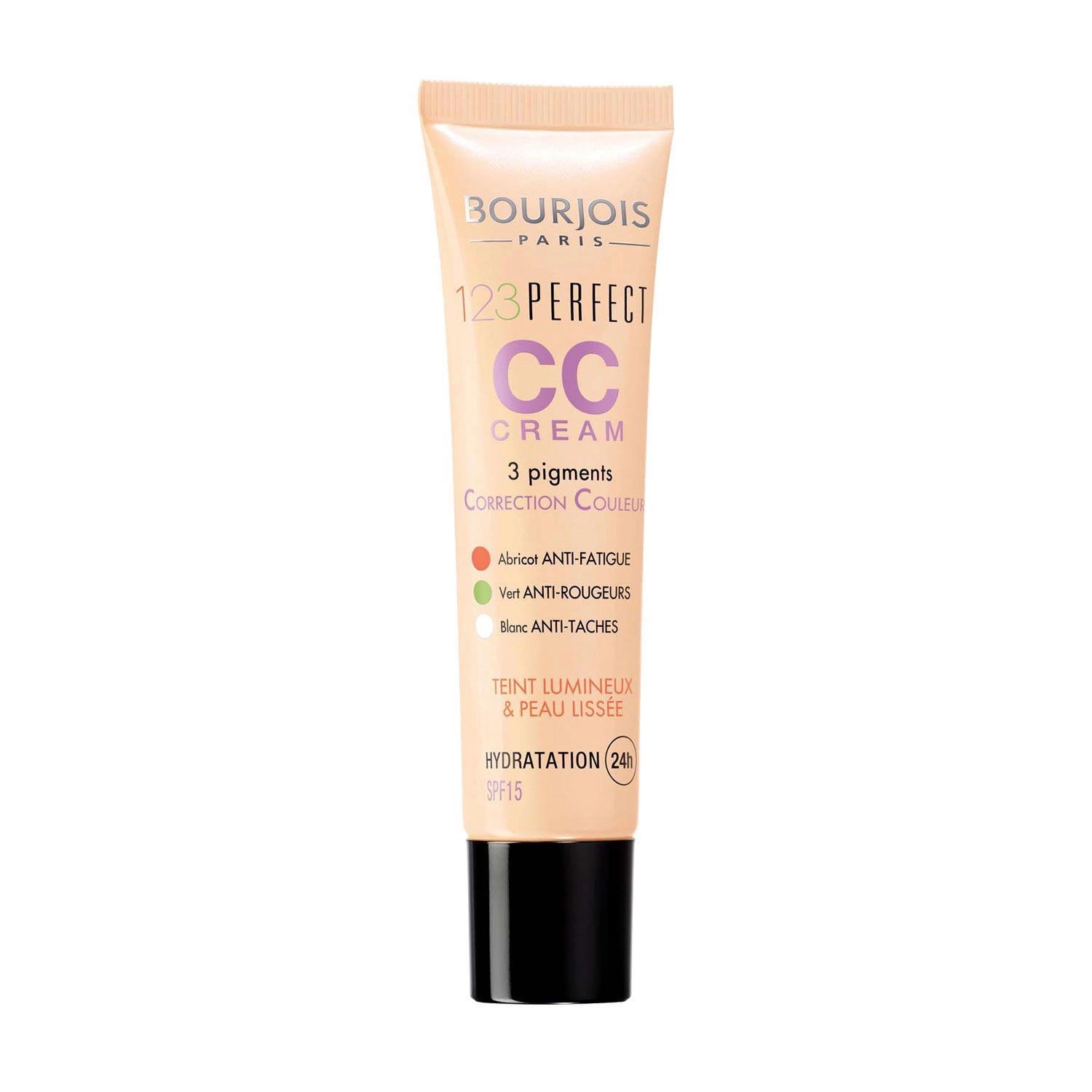 Bourjois Тональна основа для обличчя 1,2,3 Perfect CC Cream SPF 15 32 Light Beige, 30 мл - фото N1