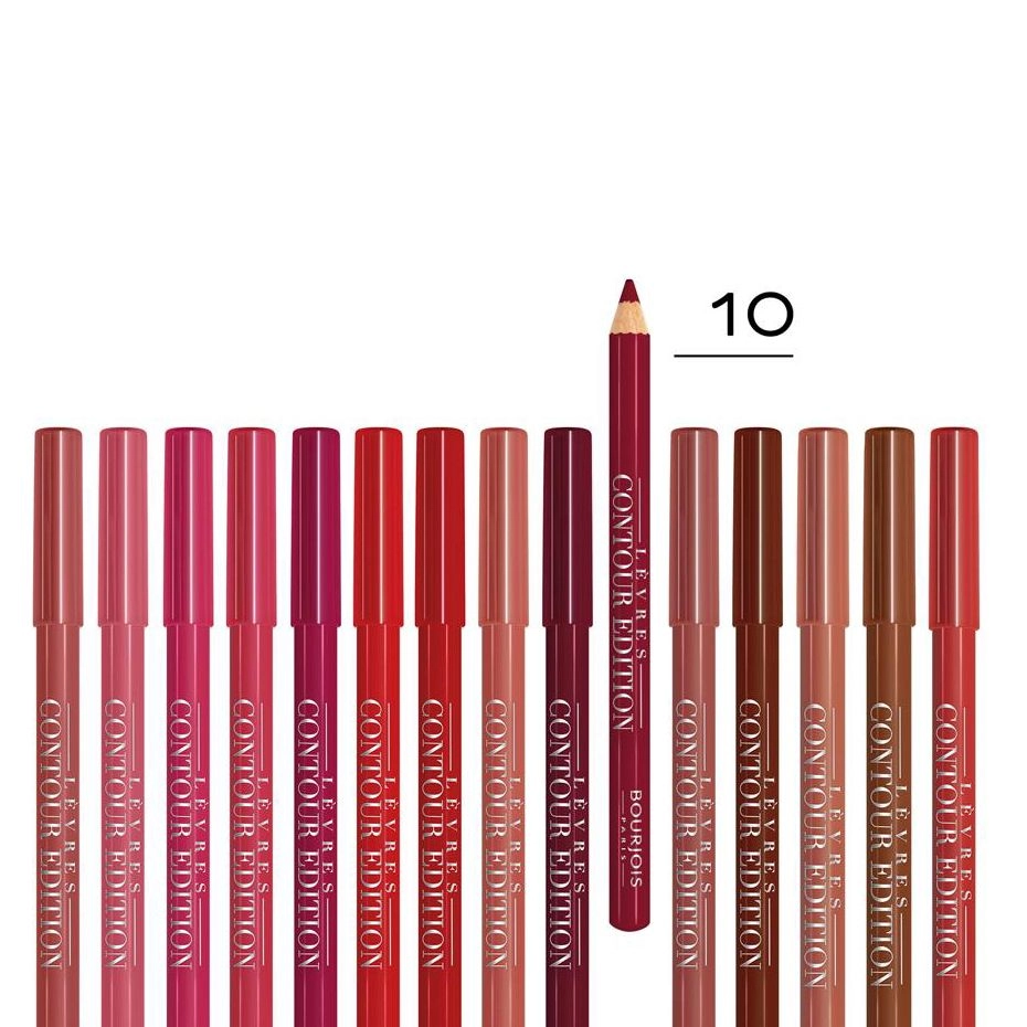 Bourjois Олівець для губ Levres Contour Edition 10 Bordeaux Line, 1.14 г - фото N3