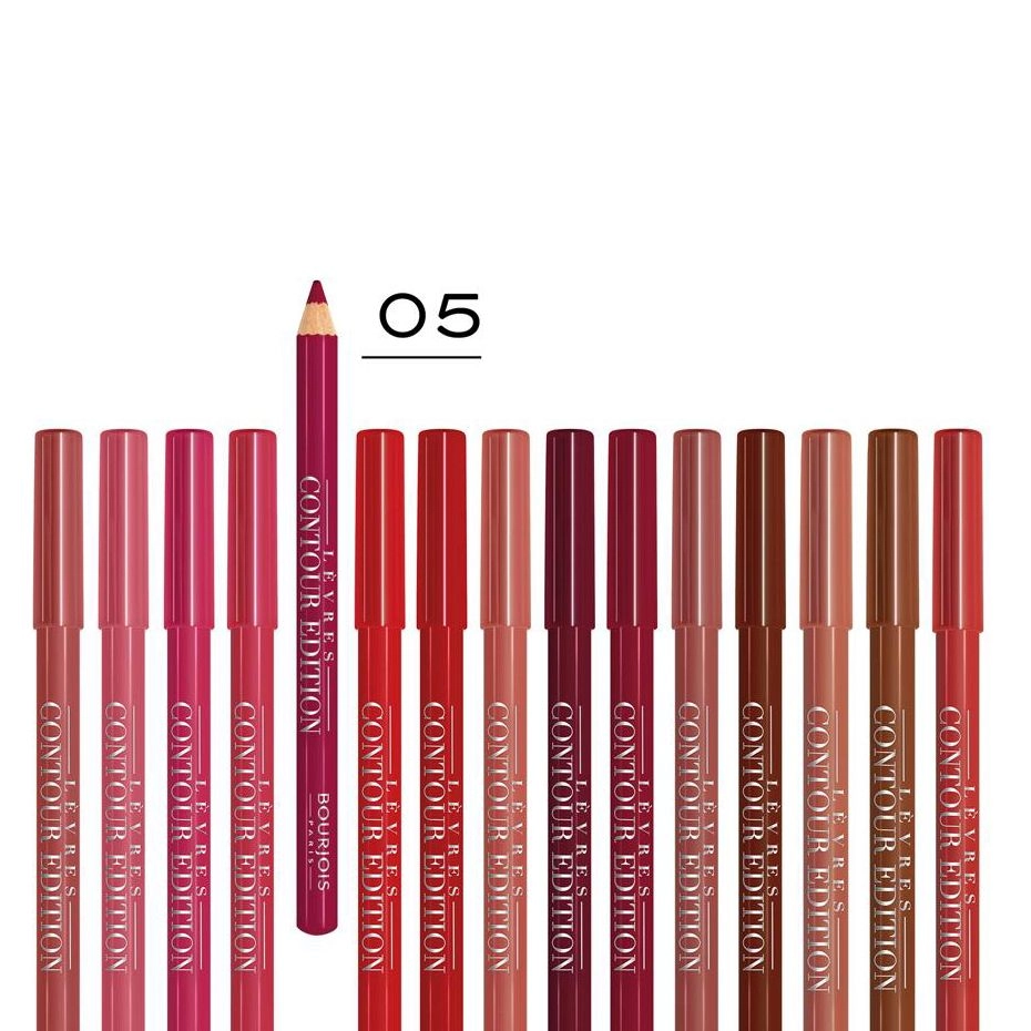 Bourjois Карандаш для губ Levres Contour Edition 05 Berry Much, 1.14 г - фото N3