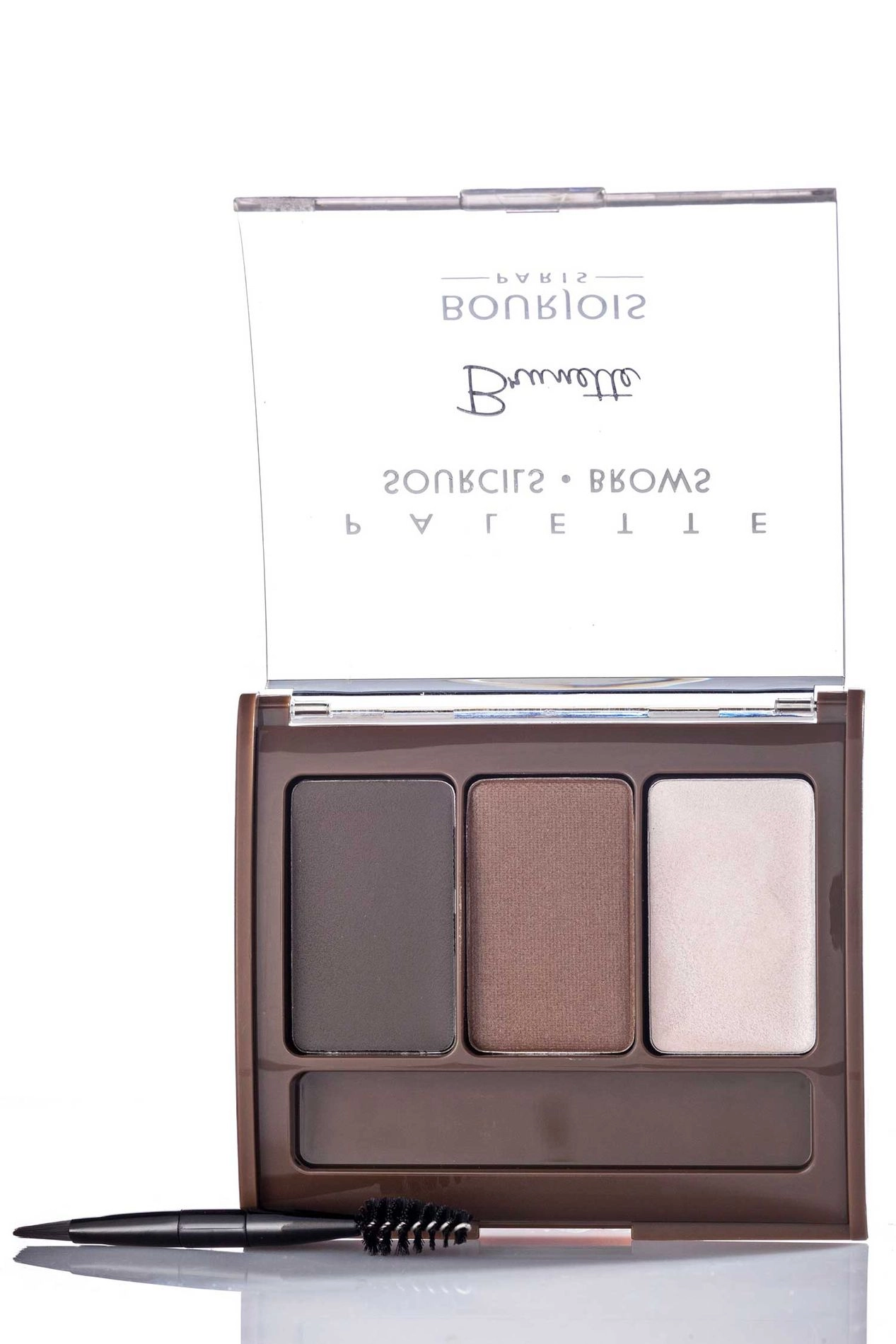 Bourjois Набір для моделювання брів Brows Palette Brunette, 4.5 г - фото N3