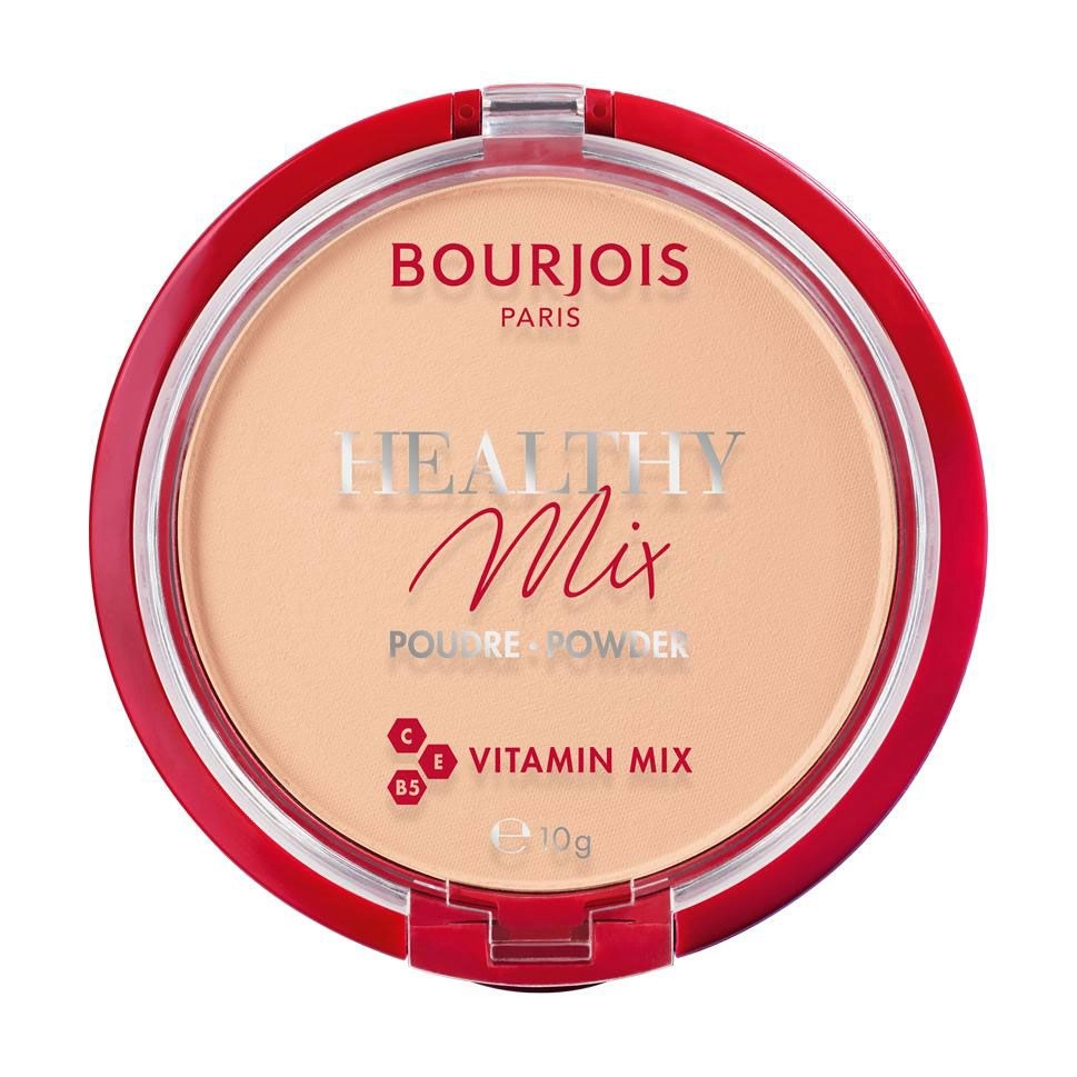 Bourjois Компактна пудра для обличчя Healthy Mix Poudre Powder 02 Golden Ivory, 10 г - фото N2