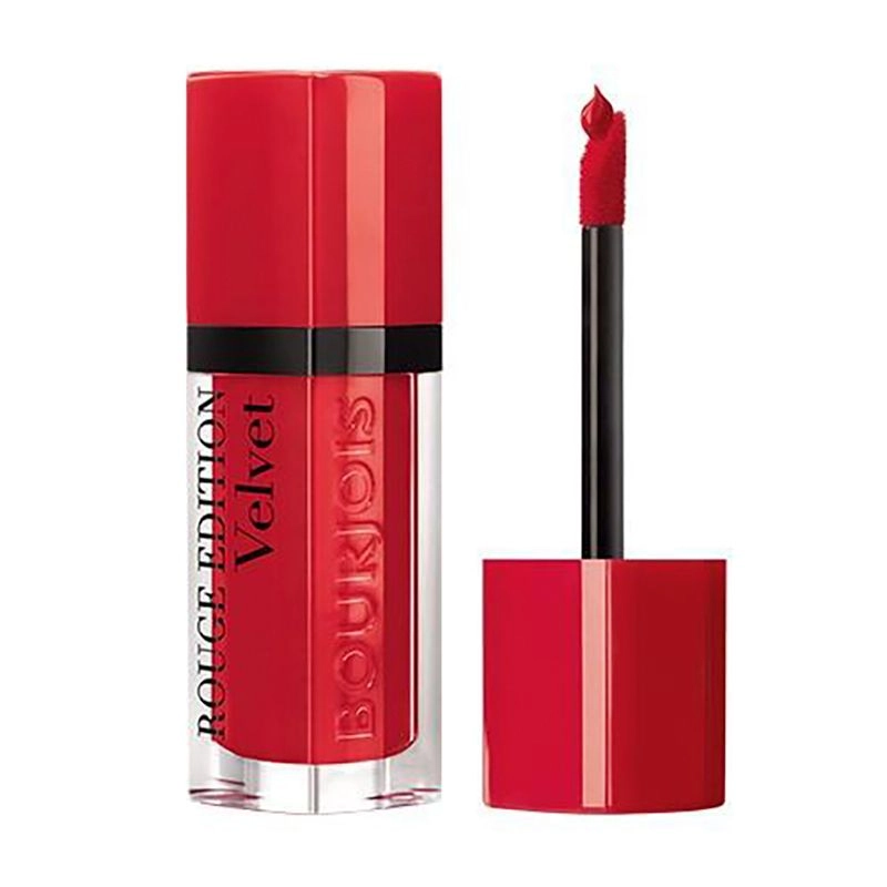 Bourjois Жидкая матовая помада для губ Rouge Edition Velvet 03 Hot Pepper, 7.7 мл - фото N2