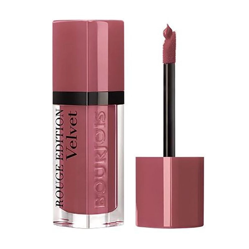 Рідка матова помада для губ - Bourjois Rouge Edition Velvet Lipstick, 07 Nude-ist, 7.7 мл - фото N2