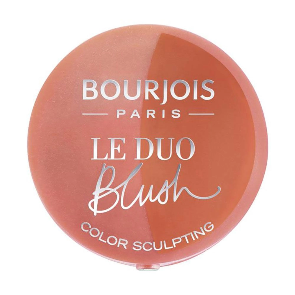 Bourjois Румяна для лица Le Duo Blush Color Sculpting 02 Romeo et Peachette, 2.4 г - фото N1