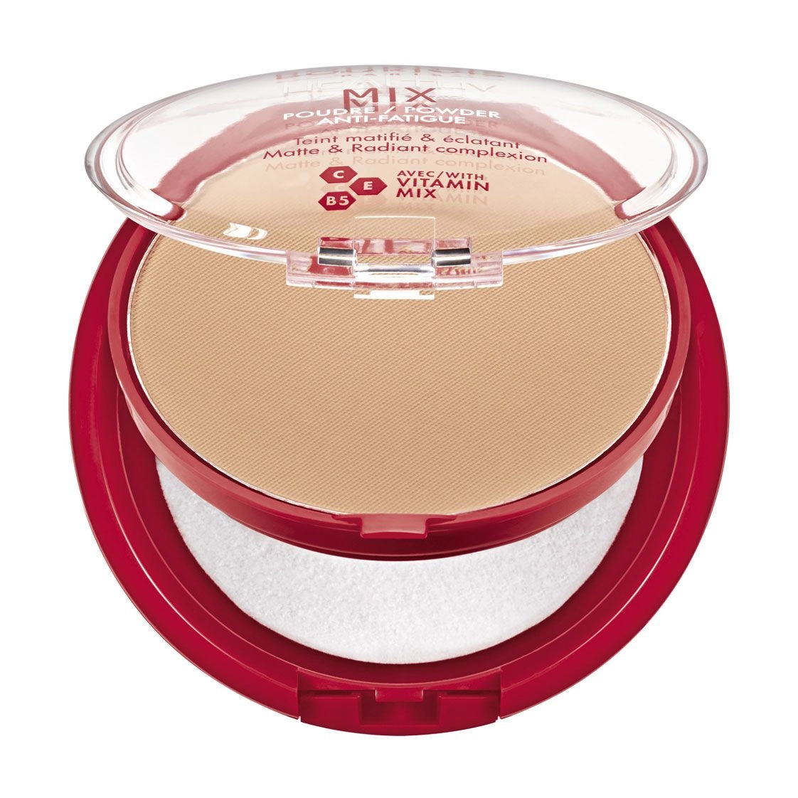 Bourjois Компактная пудра для лица Healthy Mix Powder 03 Dark Beige, 11 г - фото N3