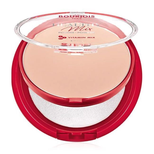 Bourjois Компактная пудра для лица Healthy Mix Powder 01 Vanilla, 11 г - фото N3