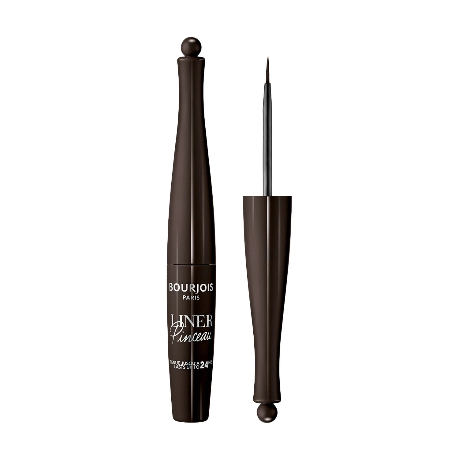 Bourjois Підводка для очей Liner Pinceau 24Н водостійка, 002 Brun Impressionniste, 2.5 мл - фото N1