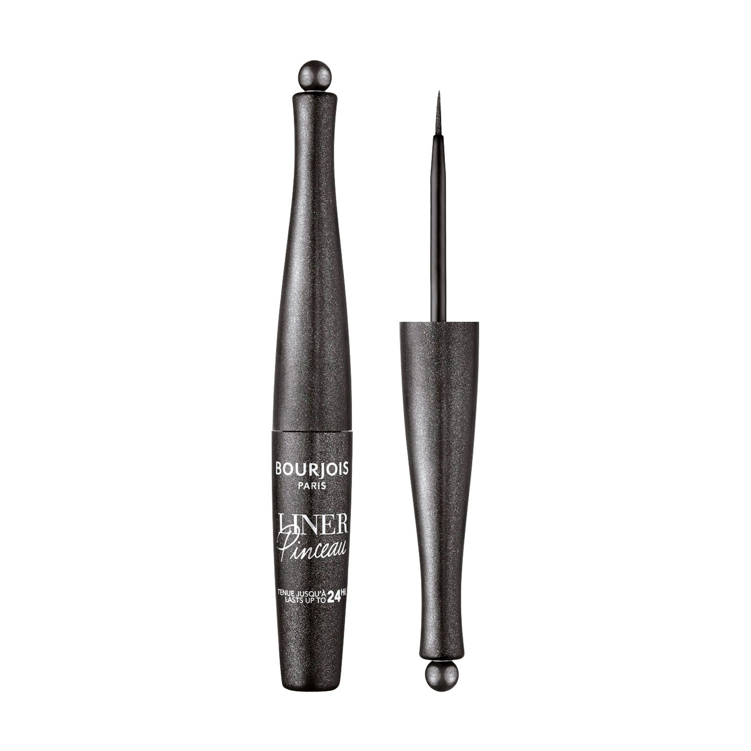 Bourjois Підводка для очей Liner Pinceau 24Н водостійка, 008 Noir Surrealiste, 2.5 мл - фото N1