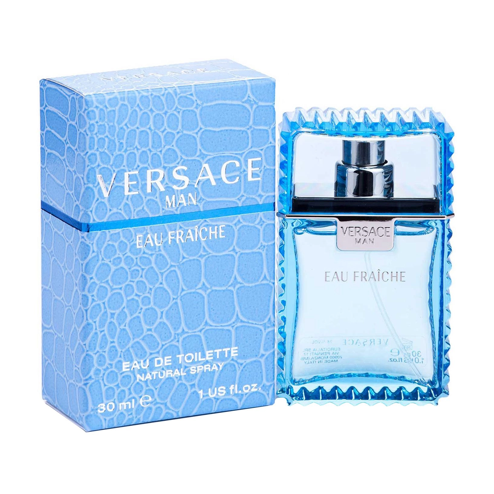 Туалетная вода мужская - Versace Man Eau Fraiche, 30 мл - фото N2