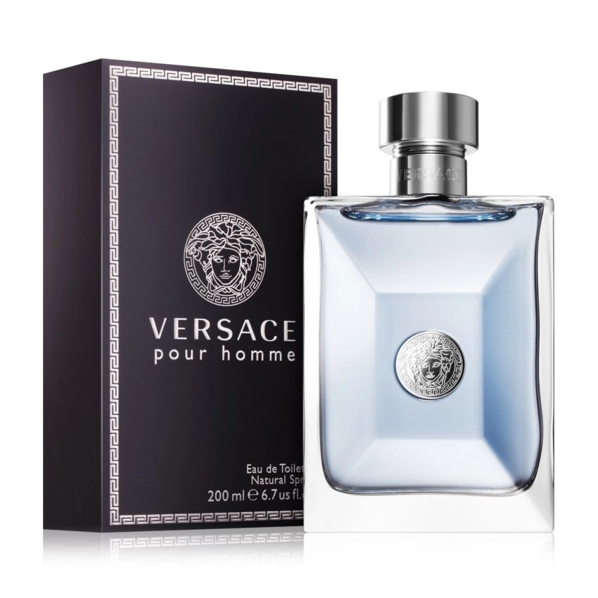 Туалетна вода чоловіча, 200 мл - Versace Pour Homme, 200 мл - фото N2