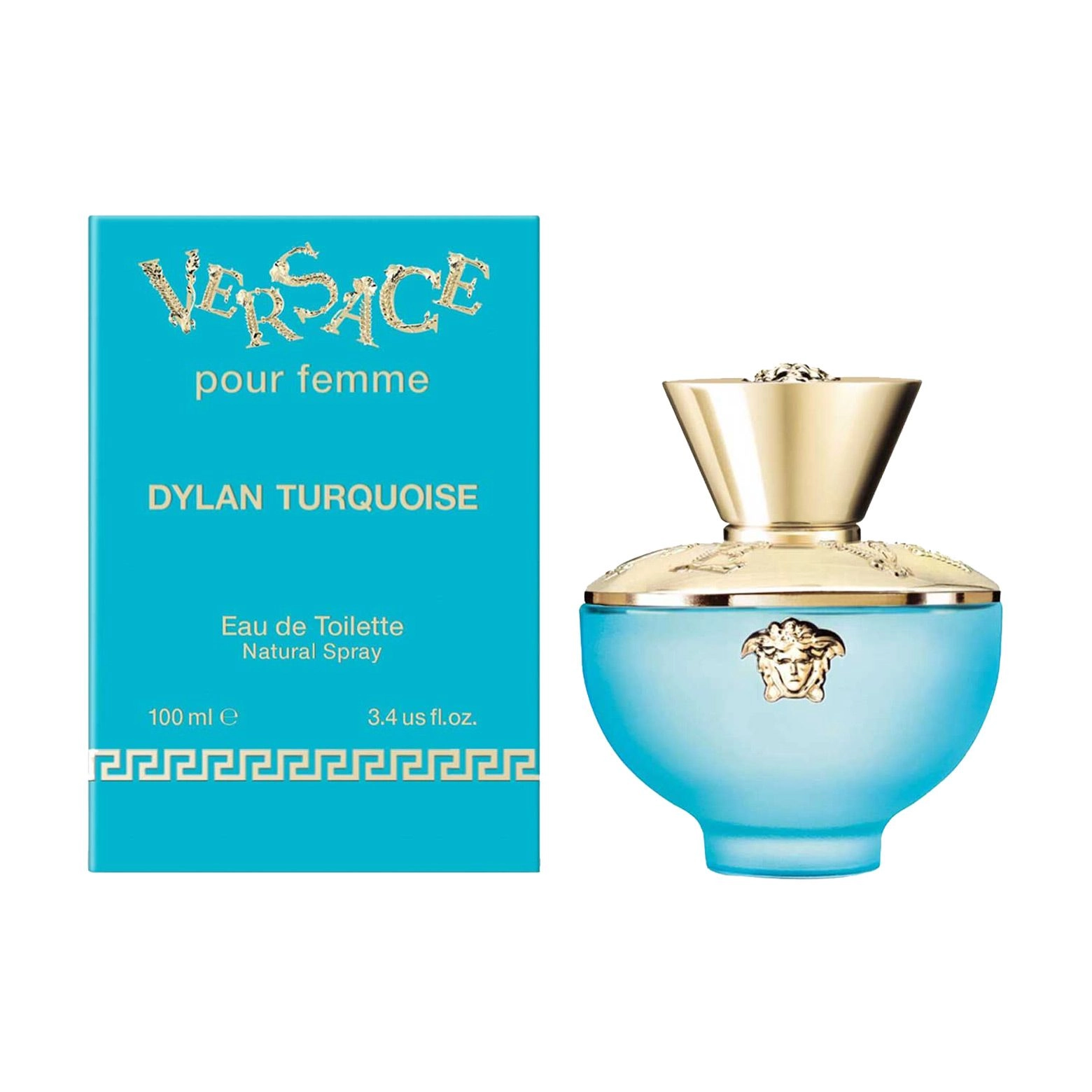 Versace Dylan Turquoise Pour Femme Туалетная вода женская, 100 мл - фото N1