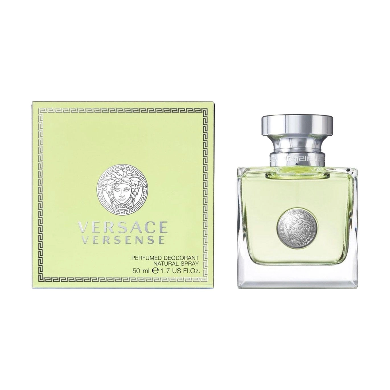 Versace Парфюмированный дезодорант-спрей Versense женский, 50 мл - фото N2