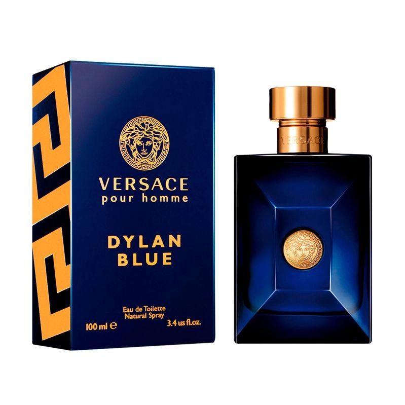 Туалетная вода мужская - Versace Dylan Blue Pour Homme, 100 мл - фото N1