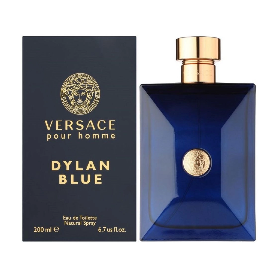 Туалетна вода чоловіча - Versace Dylan Blue Pour Homme, 200 мл - фото N1