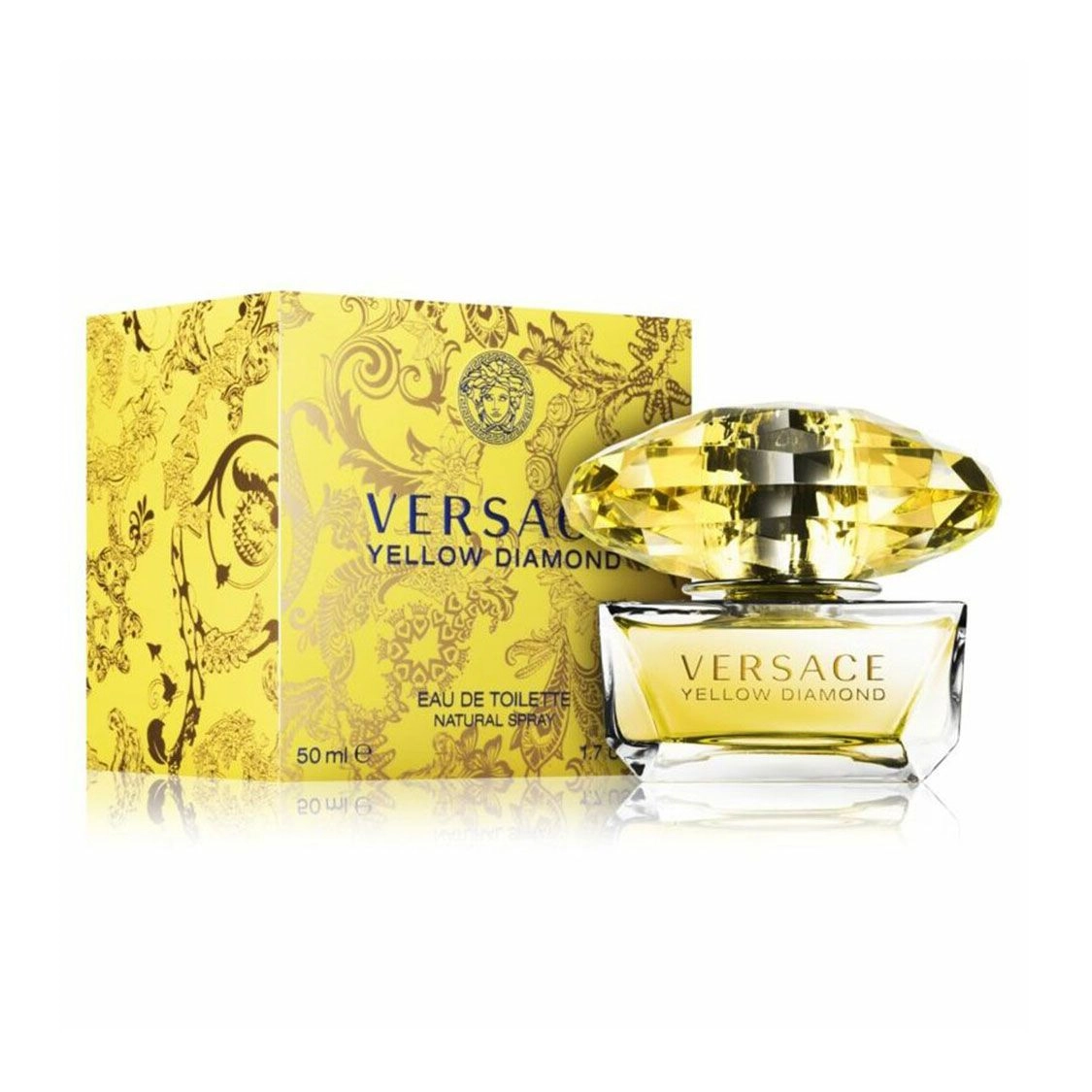 Туалетна вода жіноча - Versace Yellow Diamond, 50 мл - фото N2