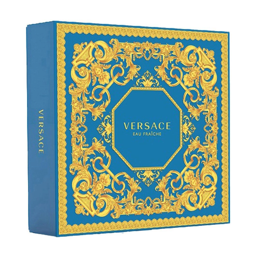 Versace Парфюмированный набор мужской Man Eau Fraiche (туалетная вода, 30 мл + гель для душа, 50 мл) - фото N3