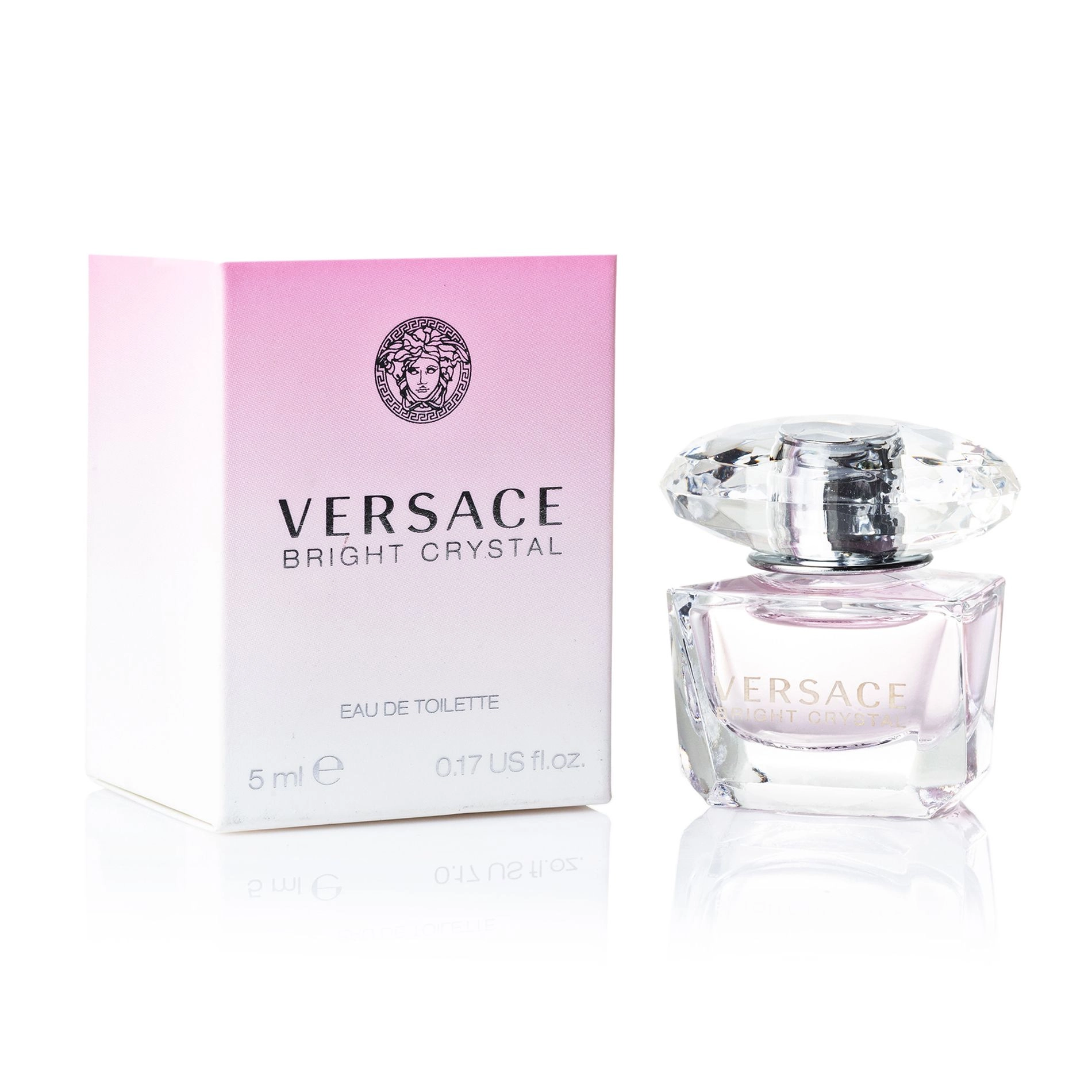 Туалетна вода жіноча - Versace Bright Crystal, міні, 5 мл - фото N2