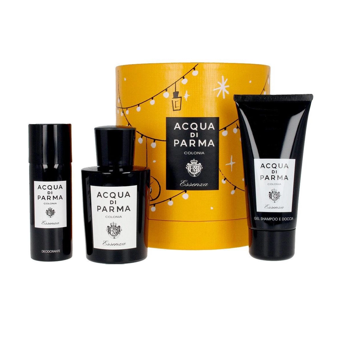 Acqua di Parma Парфумований набір чоловічий Colonia Essenza (одеколон , 100 мл + гель для душу, 75 мл + дезодорант-спрей, 50 мл) - фото N1