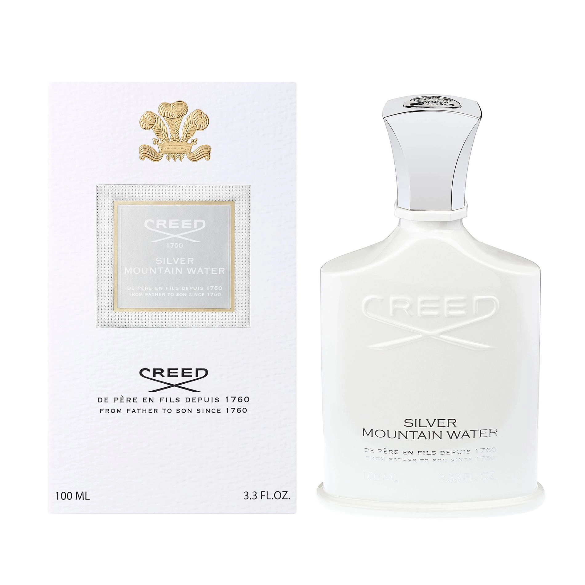 Парфумована вода унісекс - Creed Silver Mountain Water, 100 мл - фото N1