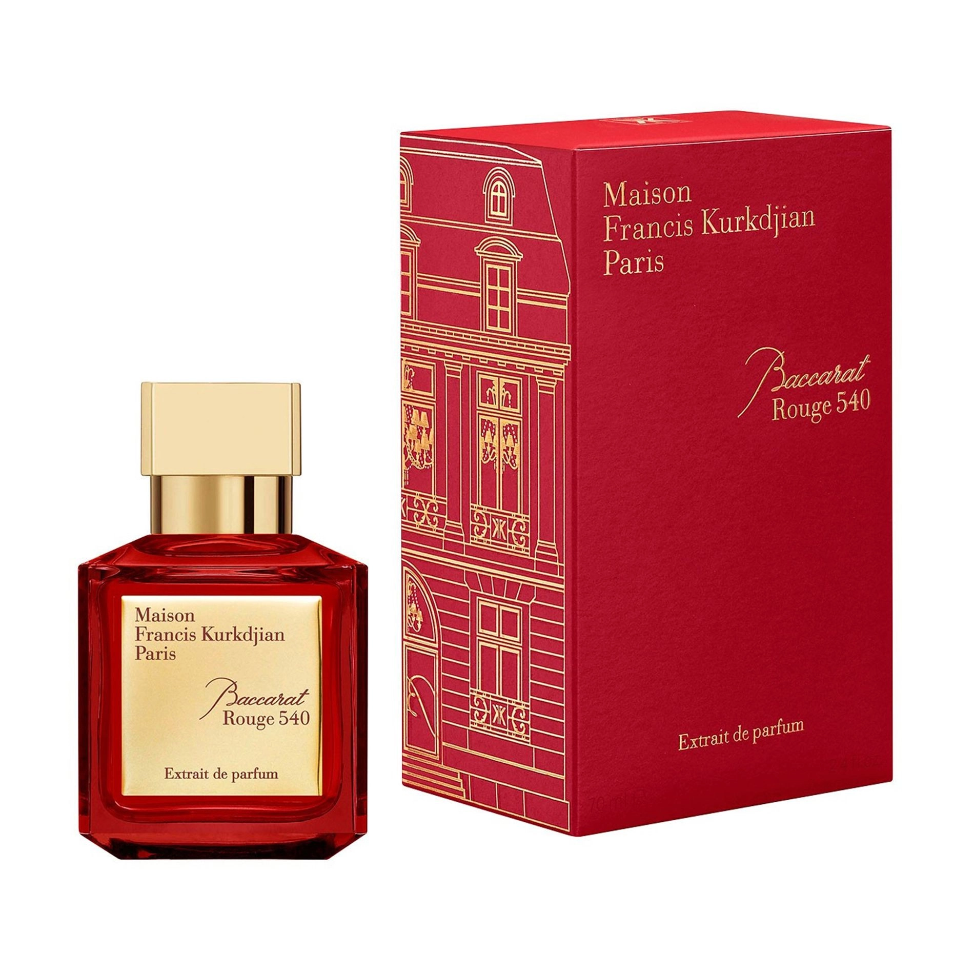 Духи унісекс - Maison Francis Kurkdjian Baccarat Rouge 540 Extrait de Parfum, 70 мл - фото N2
