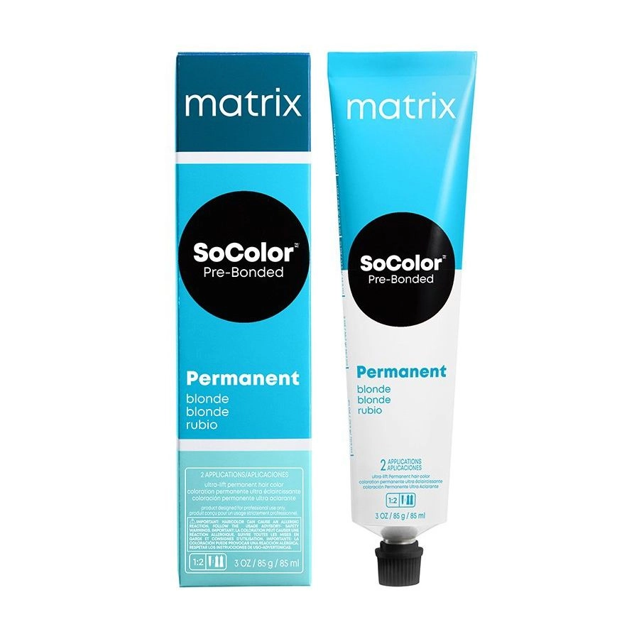 Matrix Освітлювальна крем-фарба для волосся Socolor Ultra Blonde (Pre-Bonded Permanent Blonde) Ul-V+ фіолетовий, 90 мл - фото N1