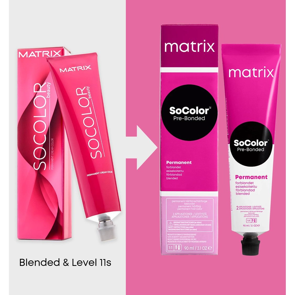 Matrix Стійка крем-фарба для волосся SoСolor Beauty (Pre-Bonded Permanent) 6MA, 90 мл - фото N2