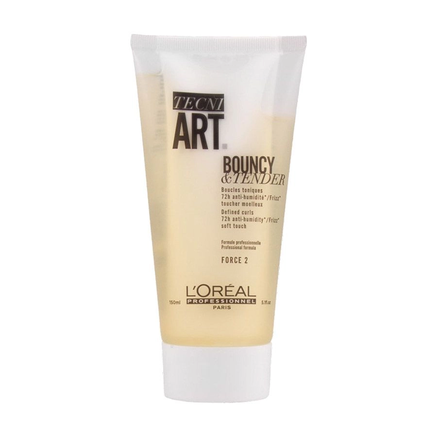 L'Oreal Professionnel Крем-гель для создания локонов Tecni.Art Dual Stylers Bouncy&Tender Cream-Gel с антистатическим эффектом, 150 мл - фото N1