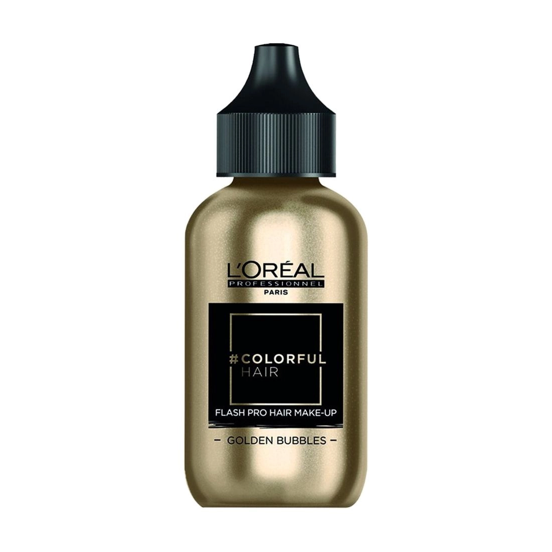 L'Oreal Professionnel Краска для волос Colorful Hair Flash Pro Hair Make-Up макияж для волос, Golden Bubbles, 60 мл - фото N1