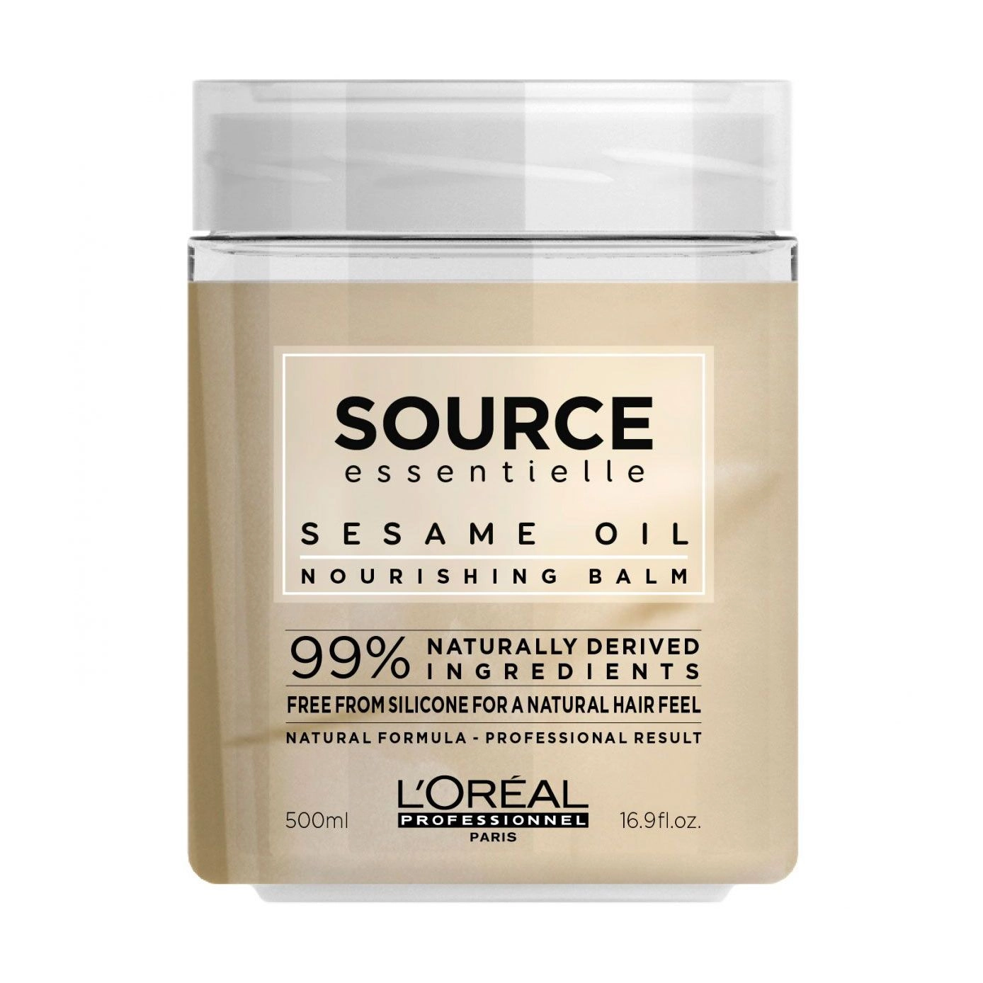 L'Oreal Professionnel Маска-бальзам Source Essentielle Nourishing Balm Олія кунжуту, для сухого волосся, 500 мл - фото N1