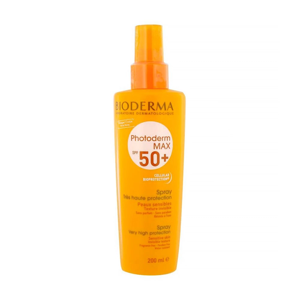 Bioderma Спрей для лица Photoderm МАХ SPF 50+, 200 мл - фото N1