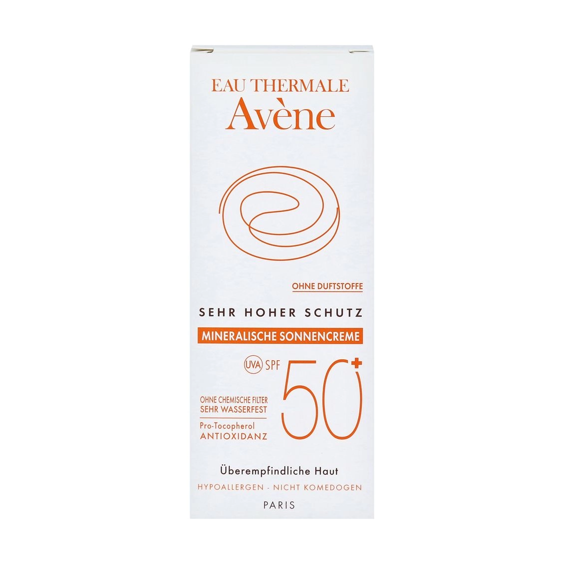 Avene Сонцезахисний мінеральний крем Solaires Mineral Cream SPF 50+, 50 мл - фото N3