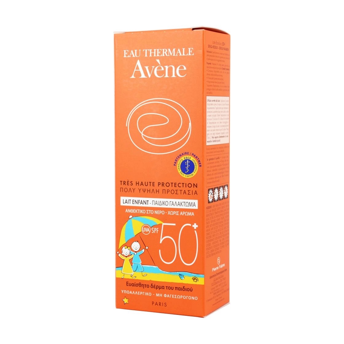 Avene Детский солнцезащитный лосьон Sun SPF50+ для чувствительной кожи, 100 мл - фото N3