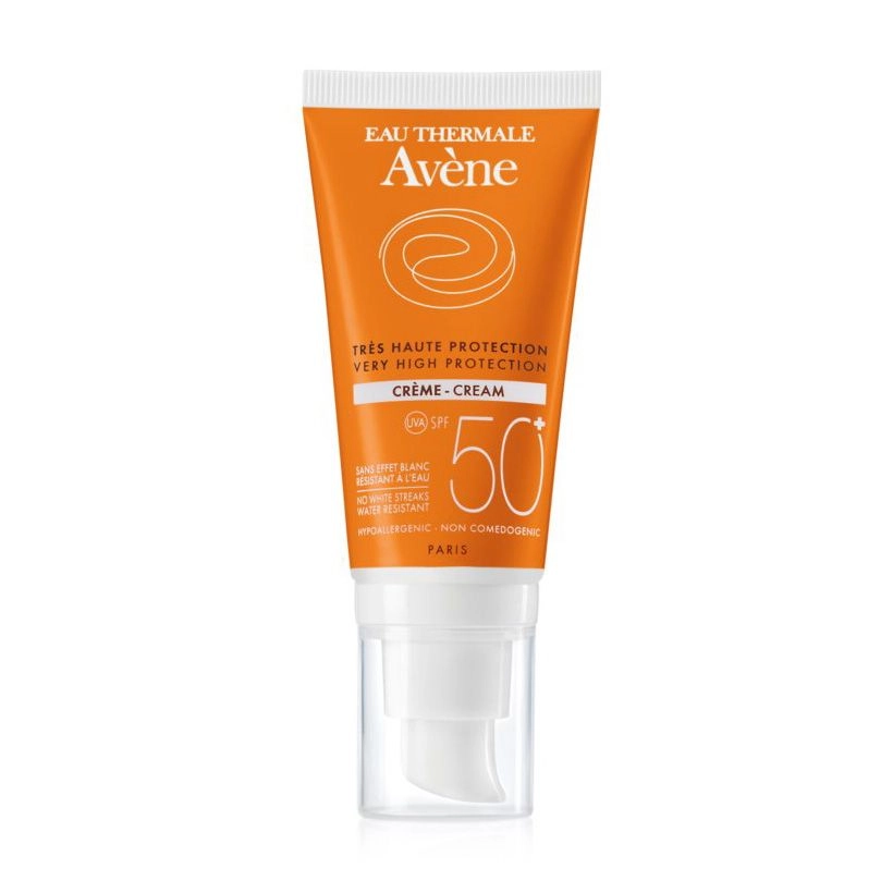Avene Сонцезахисний крем для обличчя Eau Thermale Sun Cream SPF 50+, 50 мл - фото N1