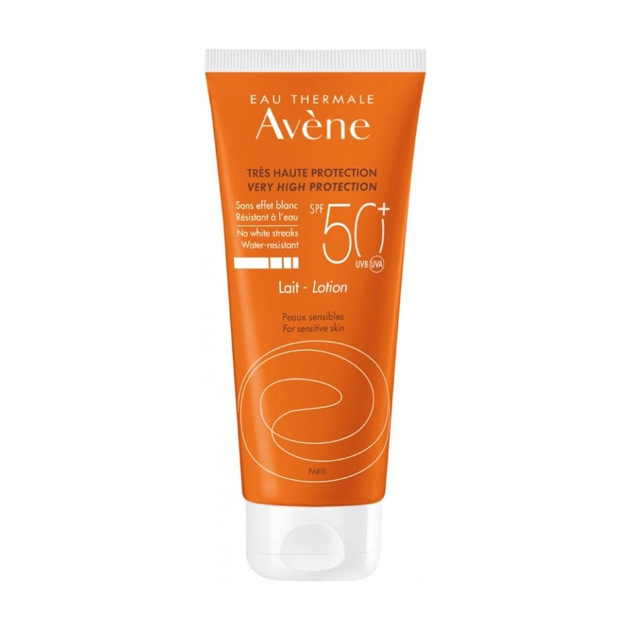 Avene Сонцезахисний лосьйон Eau Thermale Sun Very High Protection Lotion SPF 50+, 100 мл - фото N1