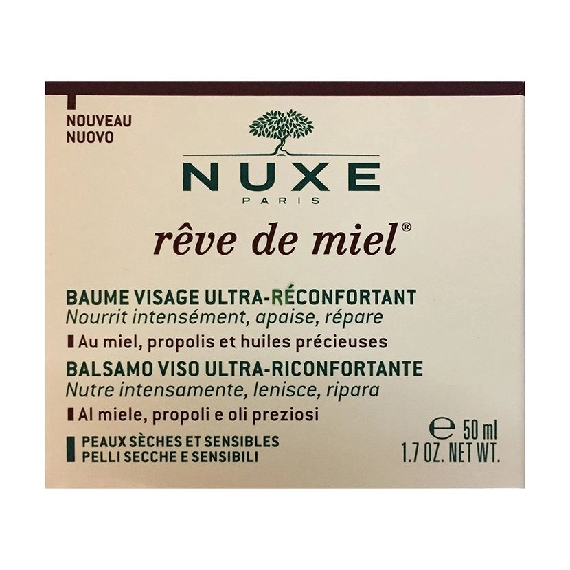 Nuxe Бальзам для обличчя Reve de Miel Ultra Comforting Face Balm Медова мрія, 50 мл - фото N2