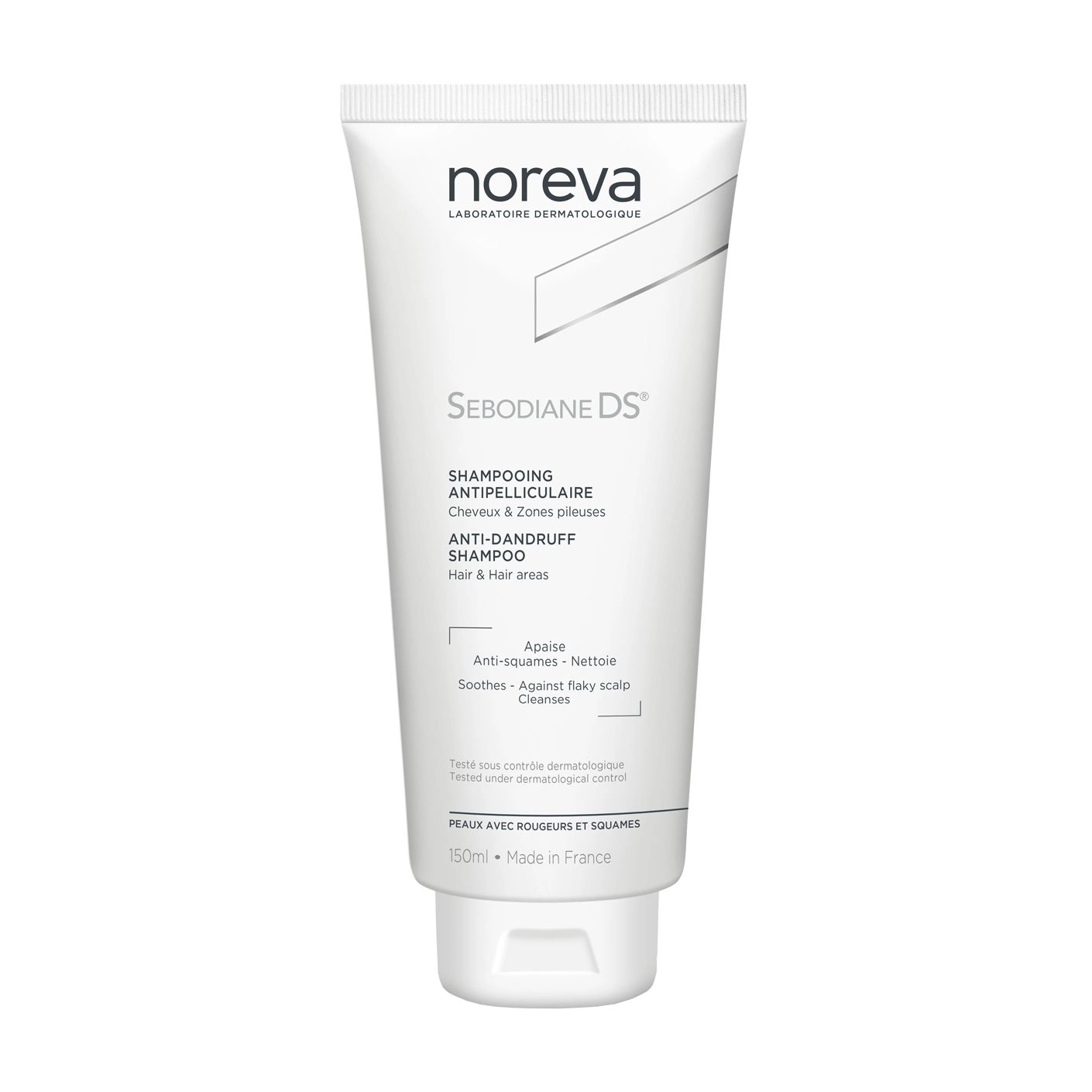 Noreva Pharma Шампунь для волос Noreva Sebodiane DS Anti-Dandruff Shampoo для проблемной кожи, 150 мл - фото N1
