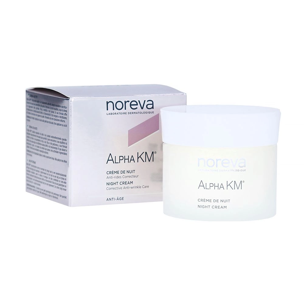 Noreva Pharma Нічний крем для обличчя Alpha KM Night Cream, 50 мл - фото N1