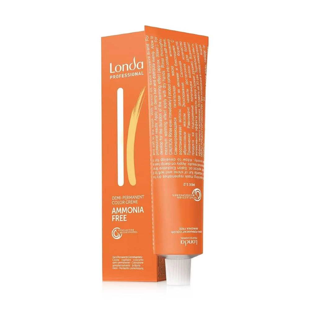 Londa Professional Тонувальна крем-фарба Londacolor Demi Permanent 5/56 Світлий шатен червоно-фіолетовий, 60 мл - фото N1