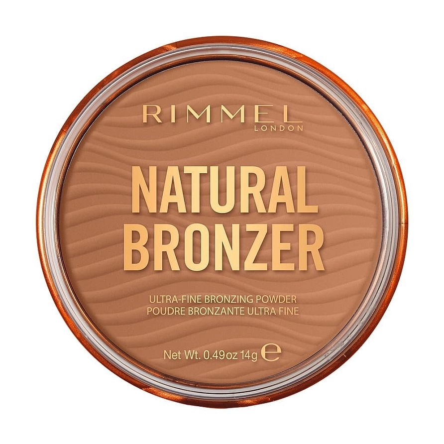 Rimmel Бронзирующая пудра для лица Natural Bronzer Waterproof Powder 002 Sunbronze, 14 г - фото N1
