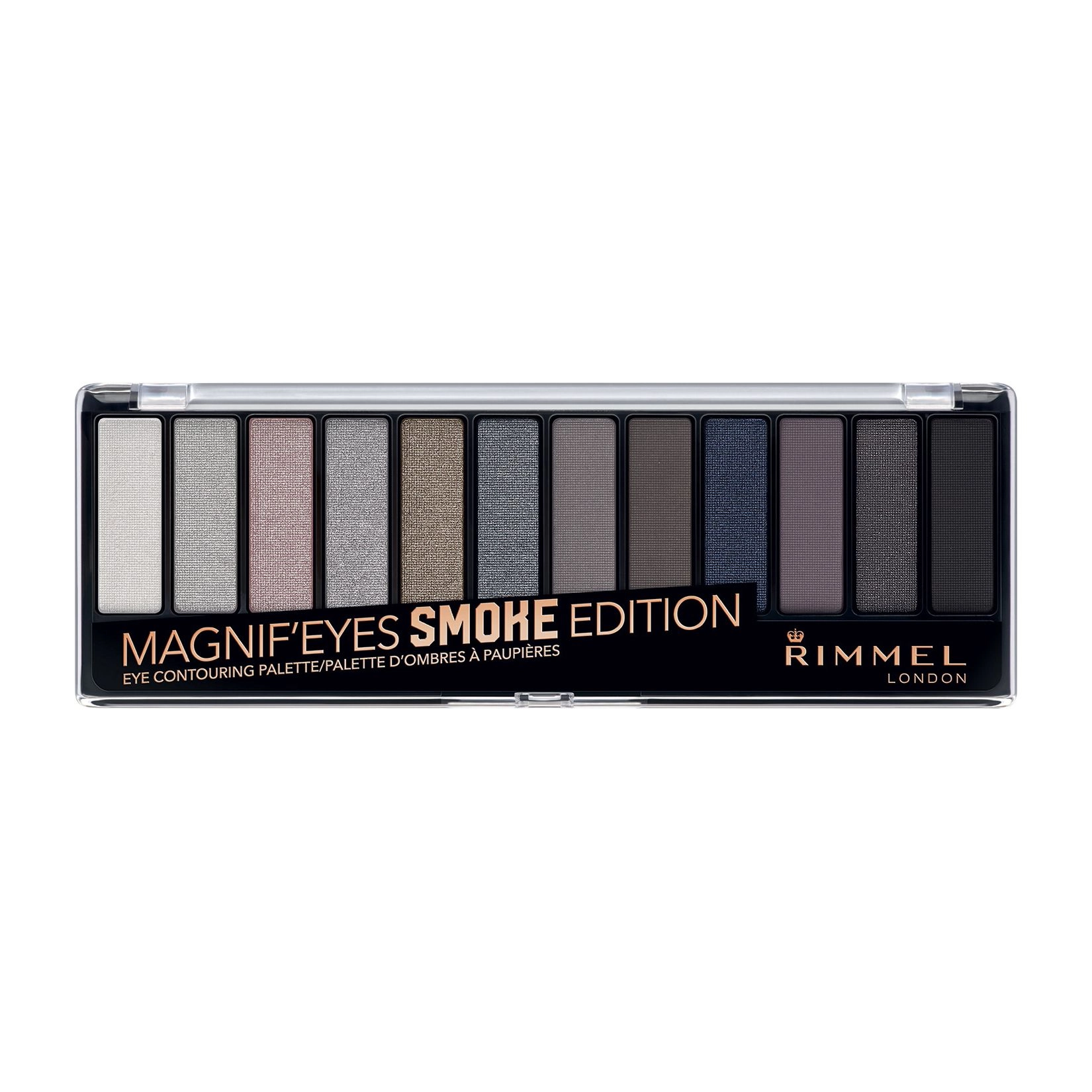 Rimmel Палетка теней для век Magnif'Eyes Eye Contouring Palette, 14.16 г - фото N1