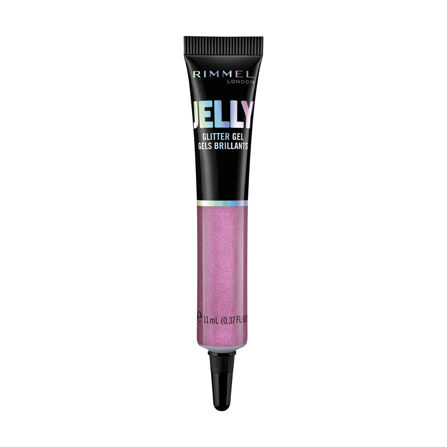 Rimmel Рідкий глітер для макіяжу Jelly Glitter Gel Gels Brillants 500 Purple Rain, 11 мл - фото N1