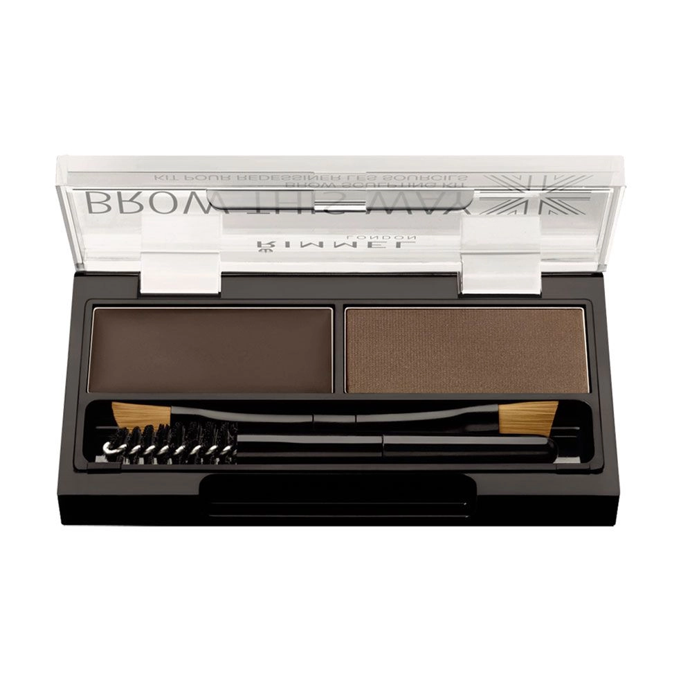 Rimmel Набір для моделювання брів Brow This Way 003 Dark Brown, 2.4 г - фото N2