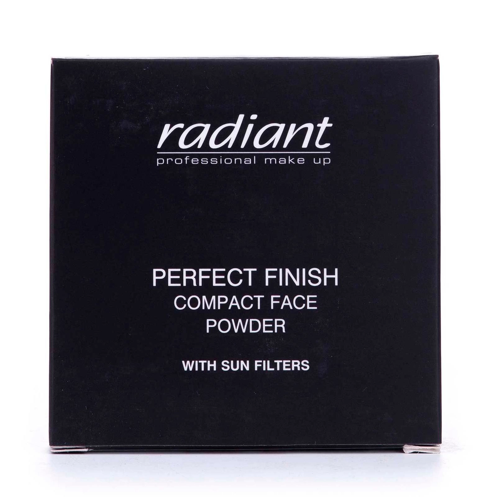 Radiant Компактна пудра для обличчя Perfect Finish 01 Porcelain, 10 г - фото N1