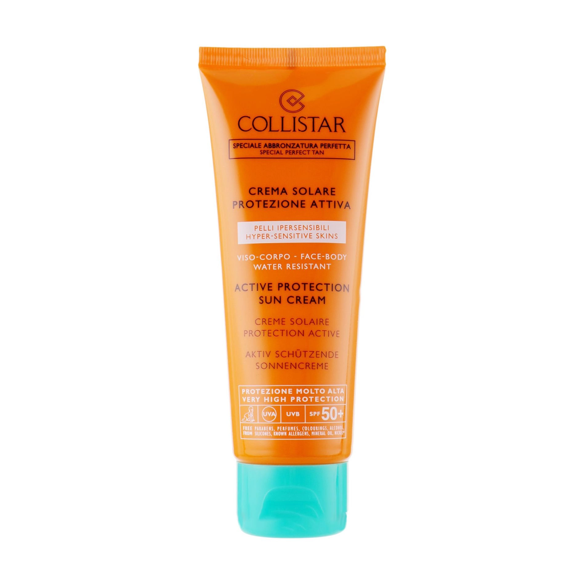 Интенсивный солнцезащитный крем для лица и тела - Collistar Active Protection Sun Cream SPF 50+, 100 мл - фото N2