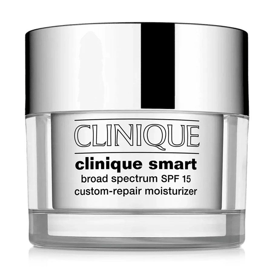 Clinique Денний крем для комбінованої шкіри схильної до сухості Smart Custom-Repair Moisturizer SPF15 Dry Combination, 50 мл - фото N1