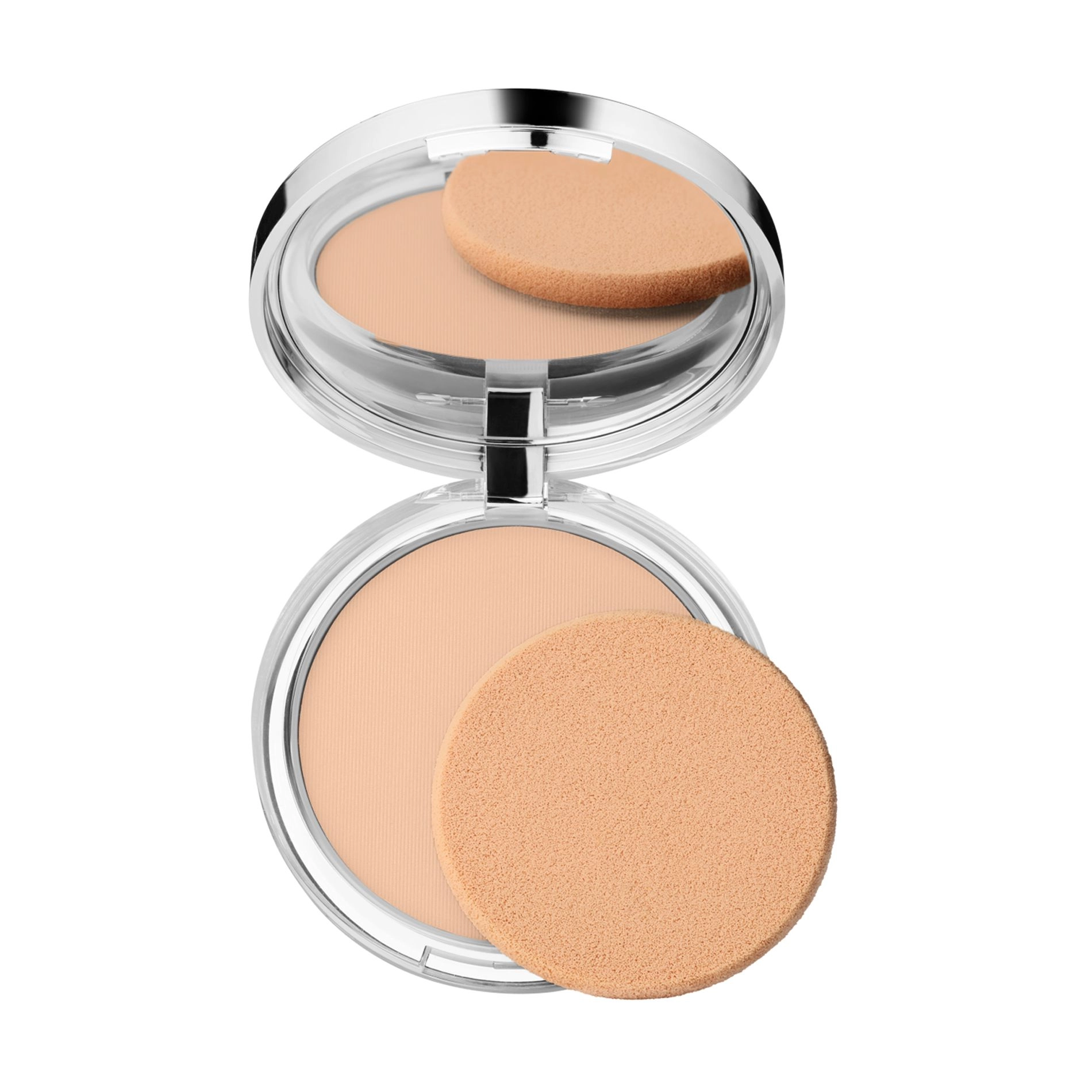 Clinique Пудра компактна подвійної дії для обличчя Superpowder Double Face Matte 01 Ivory, 10 г - фото N1