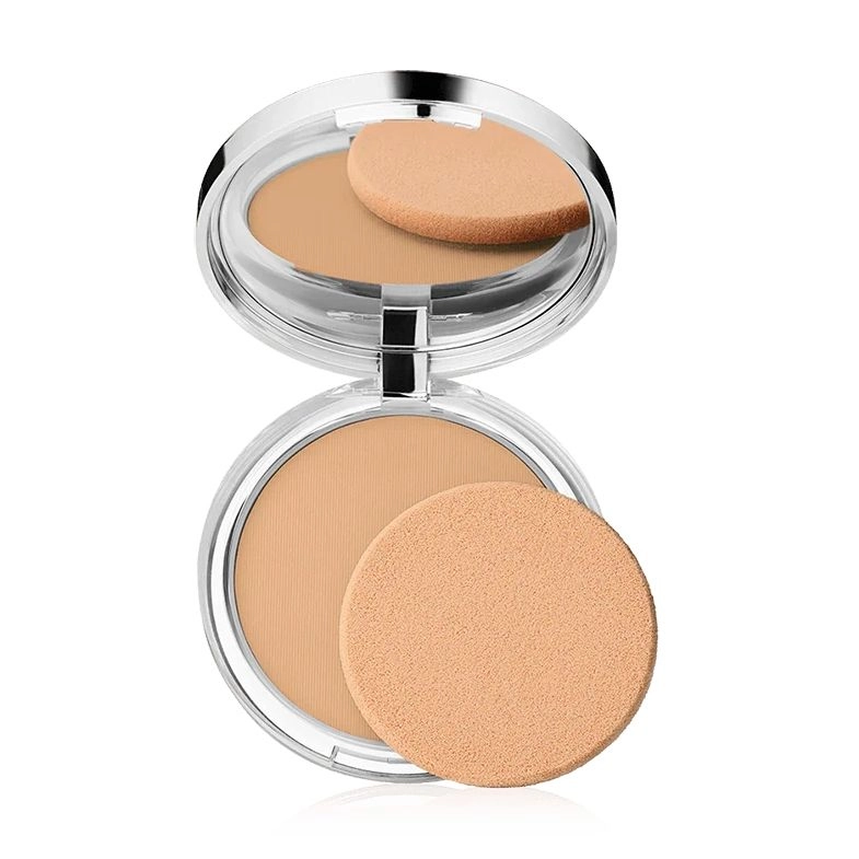 Clinique Пудра компактна подвійної дії для обличчя Superpowder Double Face Matte 04 Honey, 10 г - фото N1