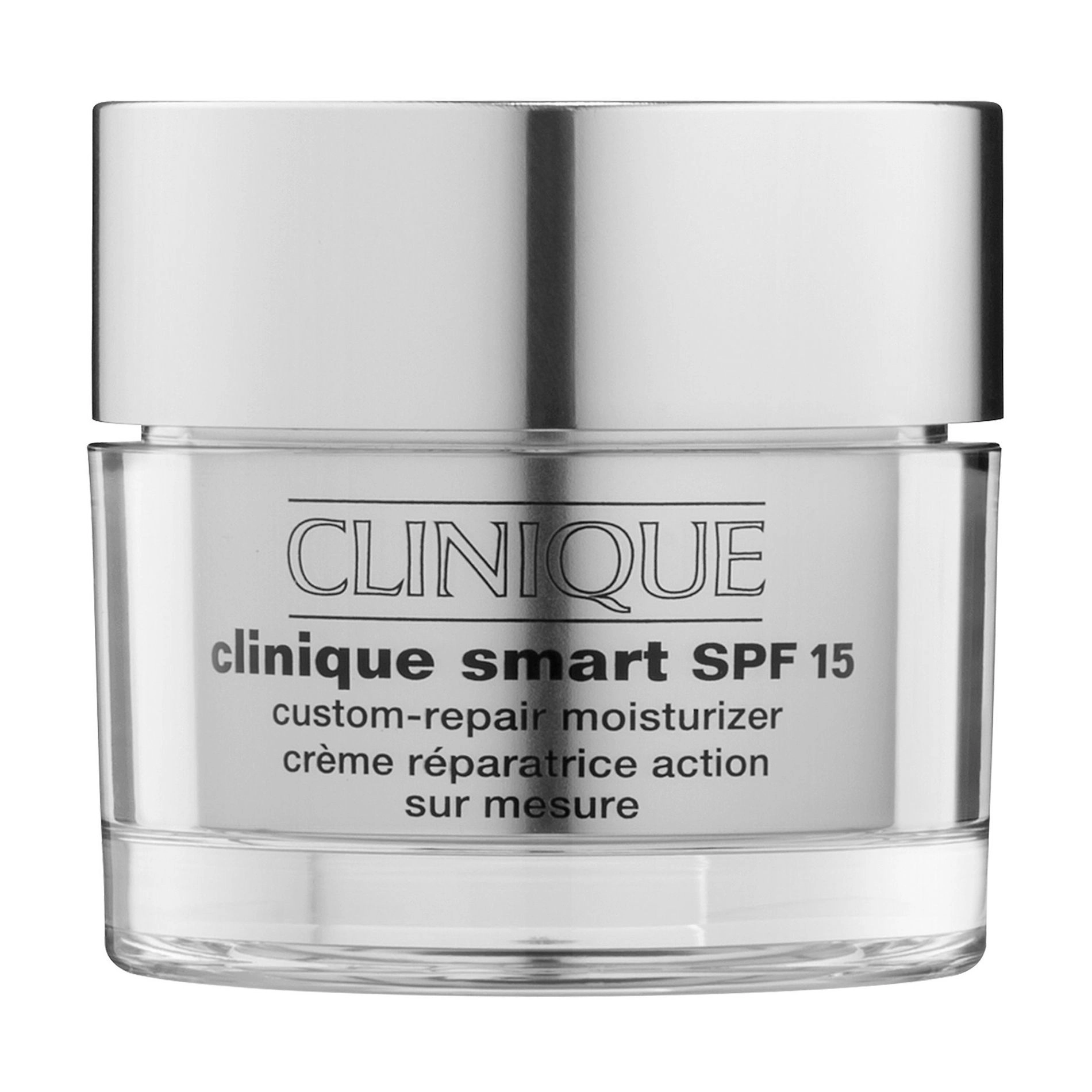 Денний крем для обличчя для сухої шкіри - Clinique Smart Custom-Repair Moisturizer SPF15, 50 мл - фото N1
