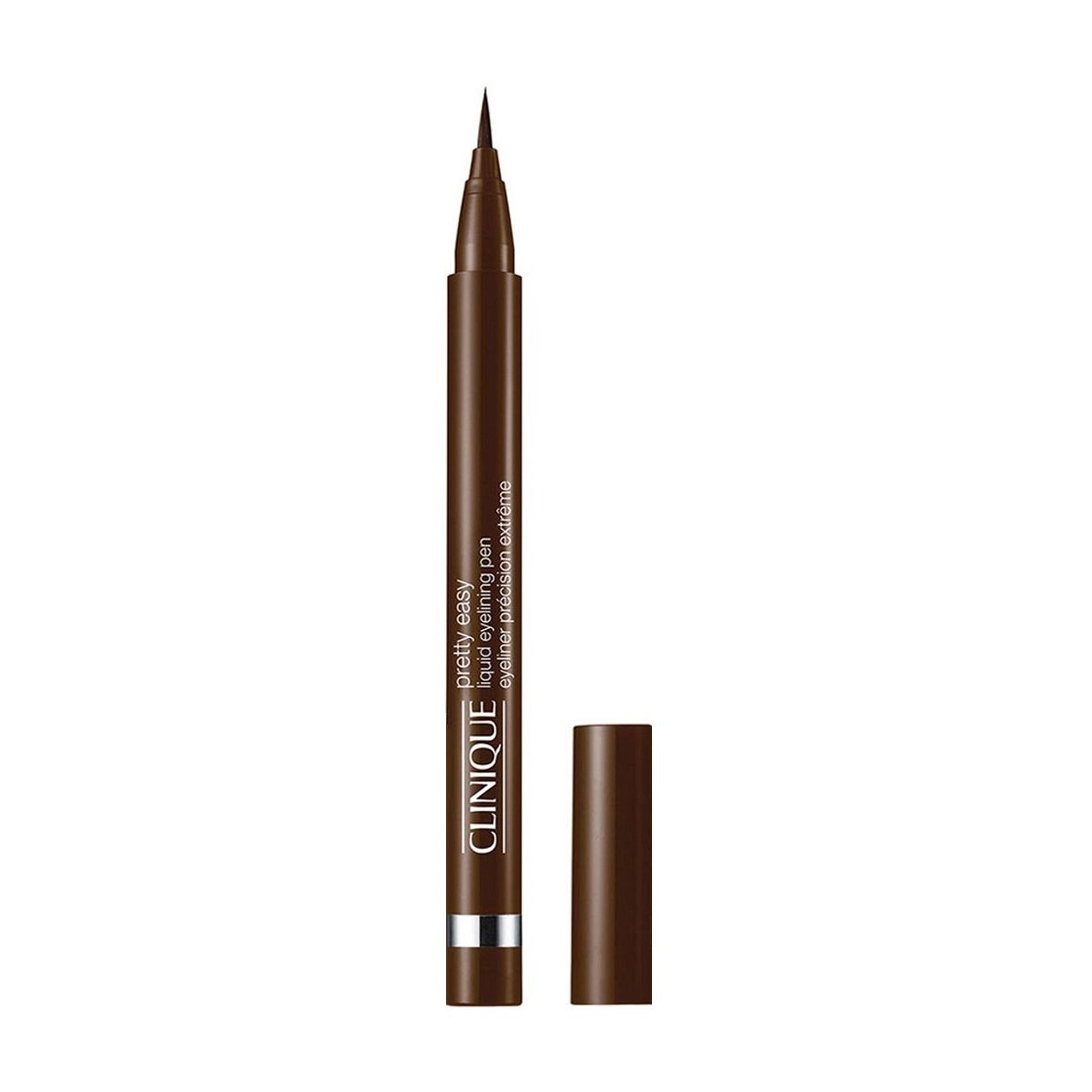 Clinique Подводка-фломастер для глаз Pretty Easy Liquid Eyelining Pen 02 Brown, 2 мл - фото N1